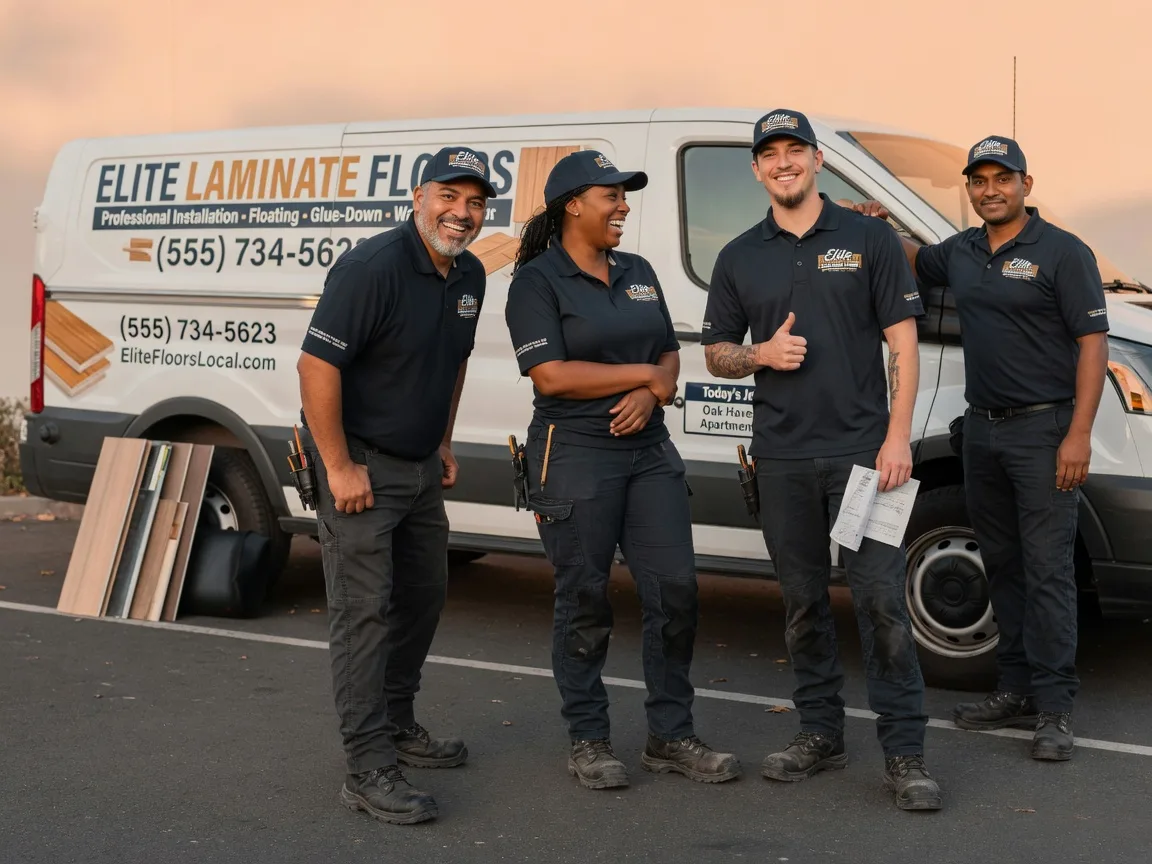 Laminate flooring installation company in Marshall, CA